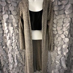Ladies grey cardigan